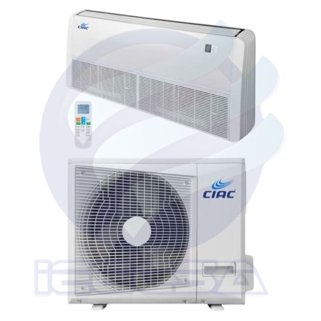 SET CARRIER CIAC CASSETTE 1:1 CARRIER CIAC INVERTER 5.0 TON 220 V FRIO/CALOR MODELO 53VSQ180603GA-KC