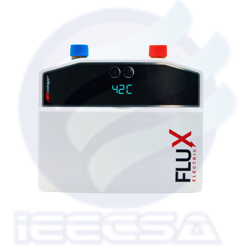 BOILER ELÉCTRICO COMPACTO 220 V, eFLUX 4.8 KW, MONTAJE SOBRE MURO