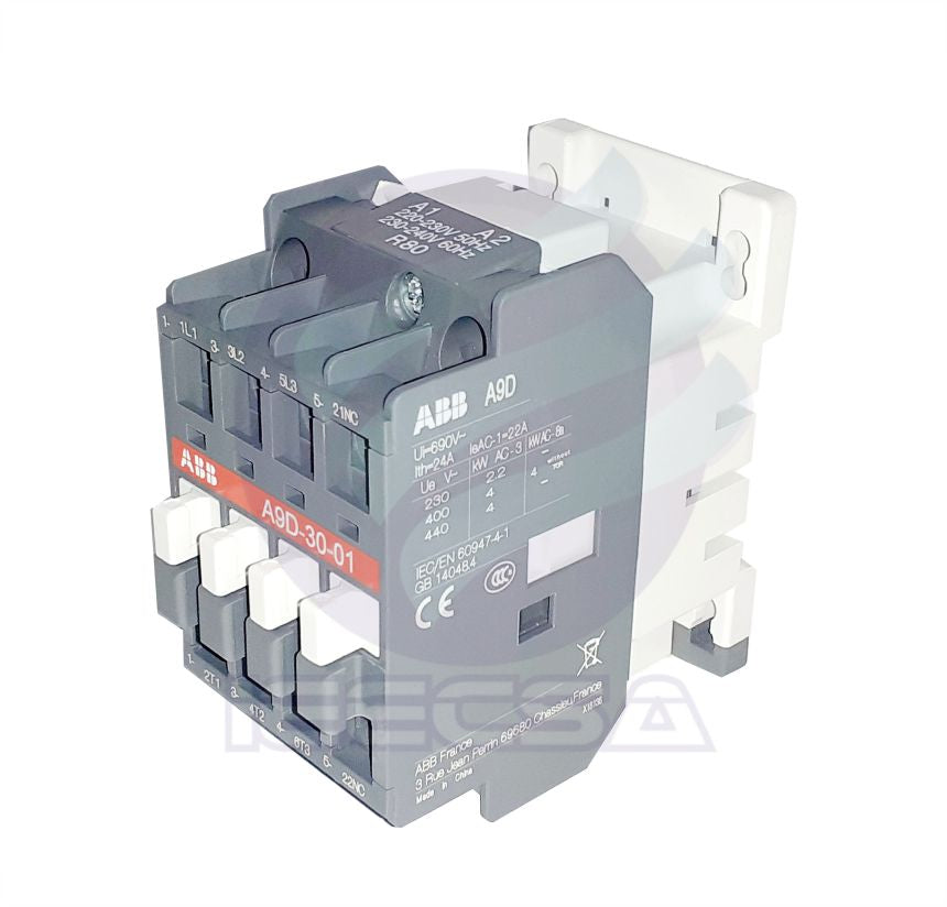 CONTACTOR 3 POLOS 40AMP 220V MCA ABB