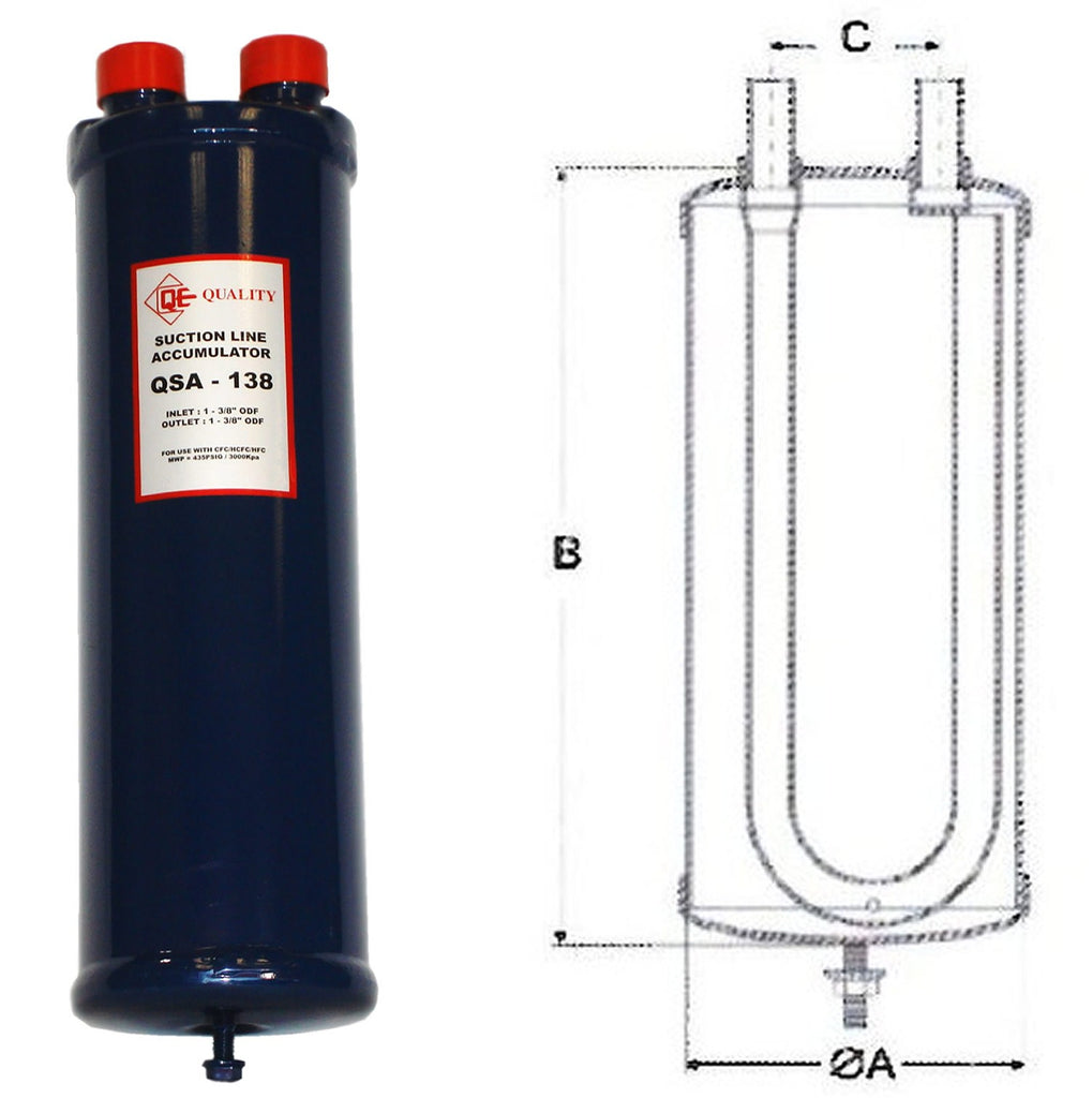 ACUMULADOR DE SUCCION 7/8" ODF