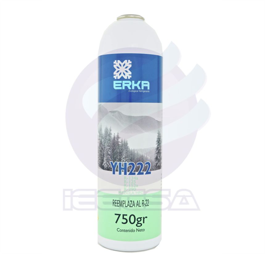 GAS REFRIGERANTE YH222 750 GR LATA ERKA