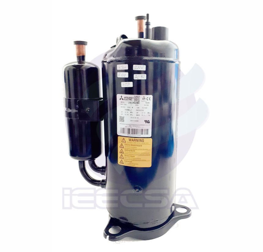 COMPRESOR ROTATIVO ESTANDAR 3.0 TON 220V R22, MCA MITSUBISHI ELECTRIC