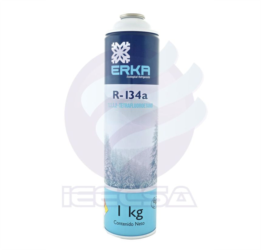 GAS REFRIGERANTE R 134A 1 KG LATA ERKA