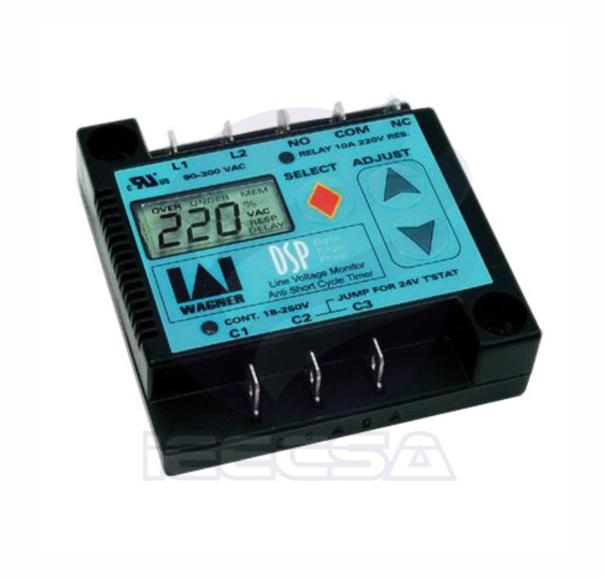 CONTROL DE PROTECCIÓN MONOFASICO 90-300V/50-60HZ 1 FASE MCA WAGNER